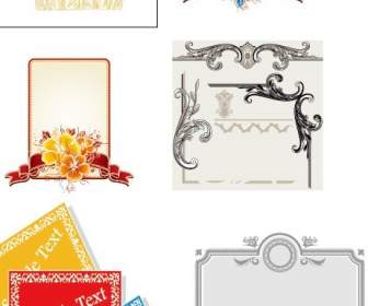 Variety Of European Style Patterned Border Material