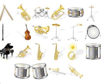 various instruments png icons