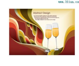 Vector Of Champagne