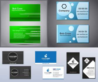 Vertical And Horizontal Business Cards