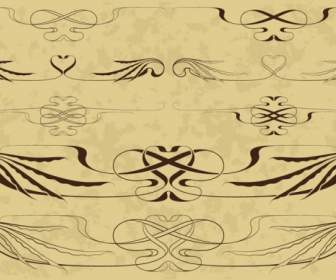 ヴィンテージ手描きのパターン