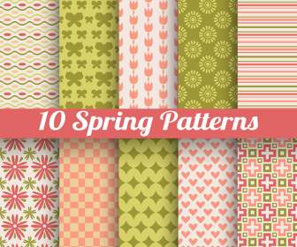 Wallpaper Stitching Pattern Background
