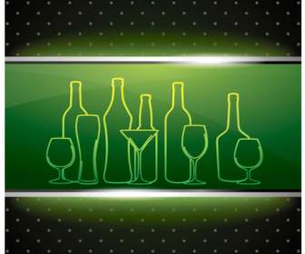 Weinkarte-Hintergrund