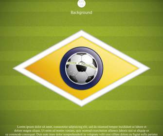 Cartel De World Cup Fútbol Deportes
