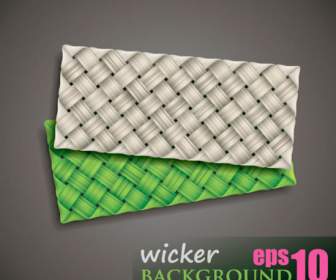 Woven Background Patterns Poster