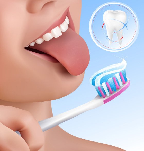 crema dental de dientes de diente