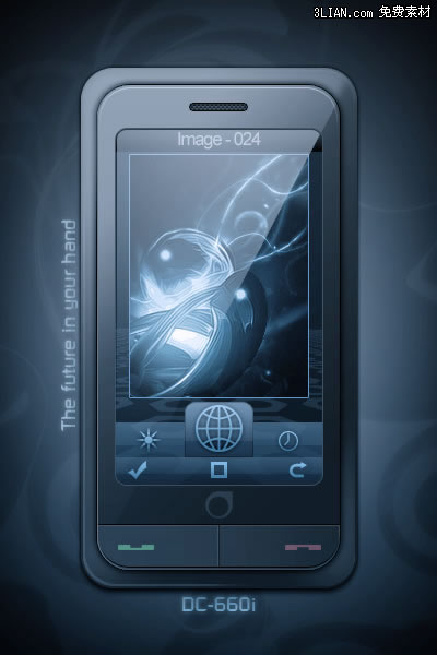 Touch Screen Smart Phone Psd Material