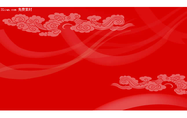 Traditional Auspicious Cloud Patterns Psd Material