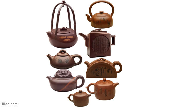 Traditional Yixing Teapot Psd
