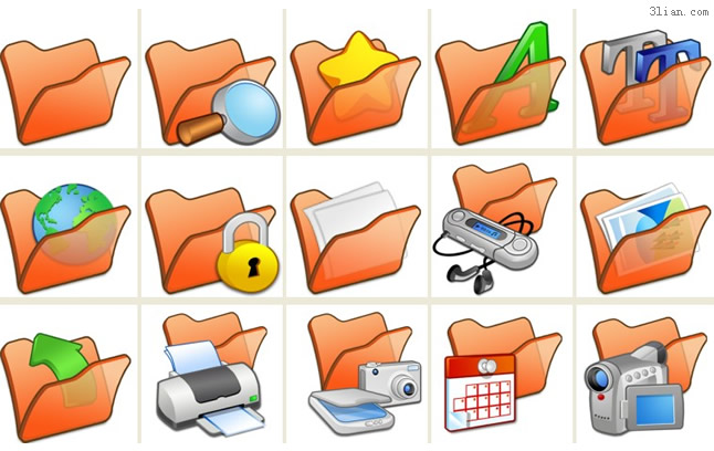 transparan png ikon untuk folder