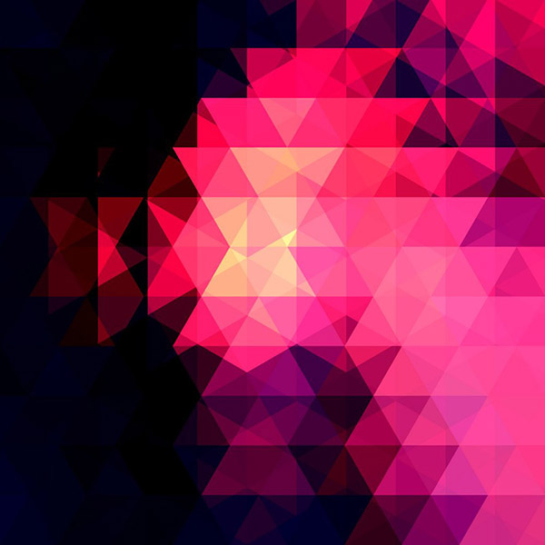 Dreieck-Mode-Hintergrund