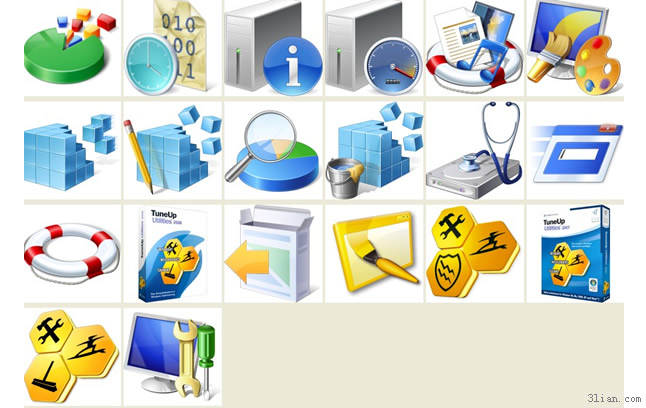 TuneUp Software Ui Icons png