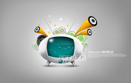 Tv Fashion Elements Psd Material