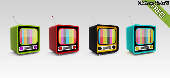 Tv Icons Television Icons Psd Material