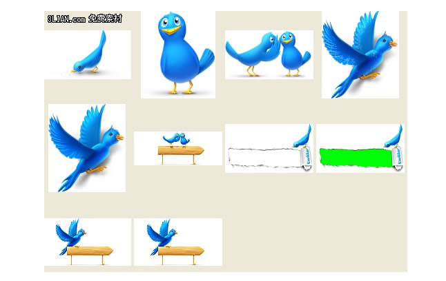 Twitte Web PNG-icons