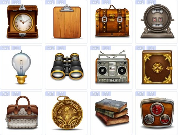Various Household Items Icons