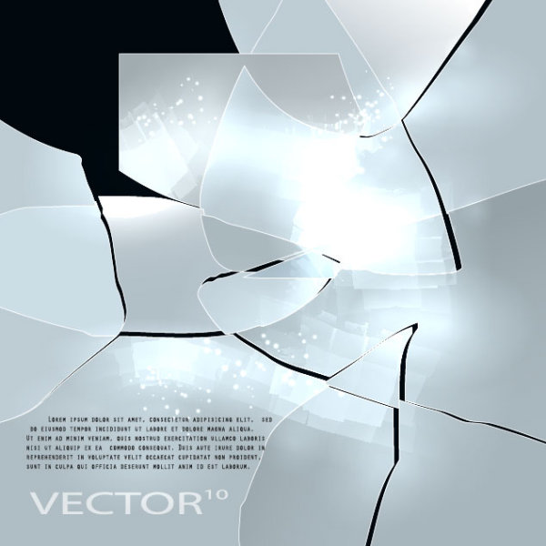 Vector Paper Broken Background