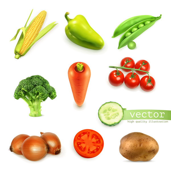 icône de légumes