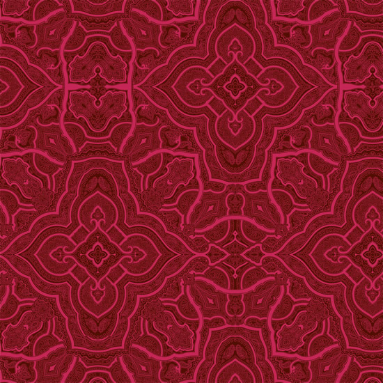 fond rouge Vintage patterns psd nostalgie