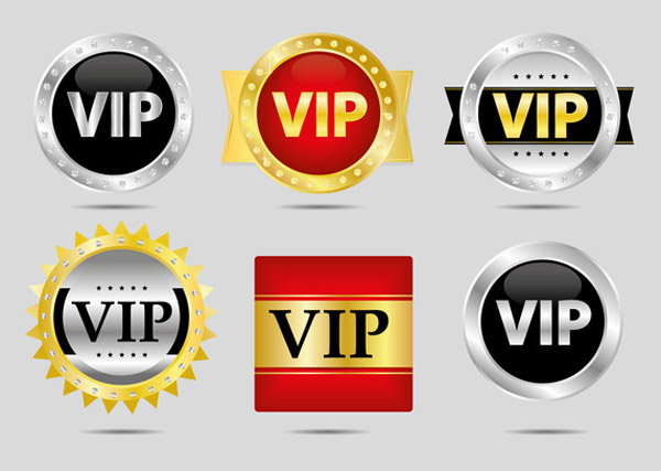 VIP ikon desain