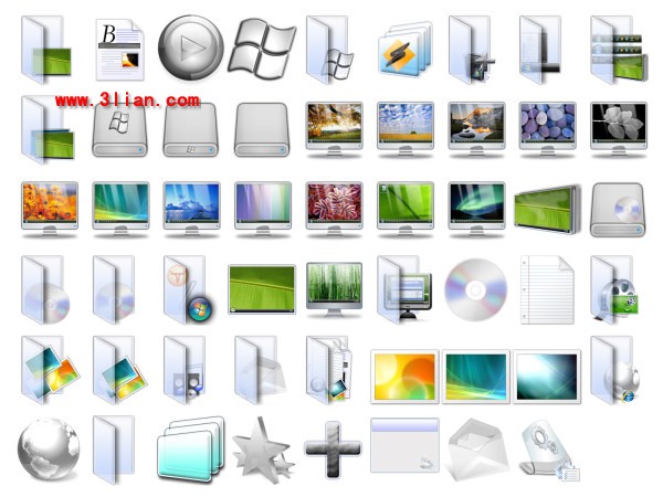 Vista Complete Desktop Ico Icons