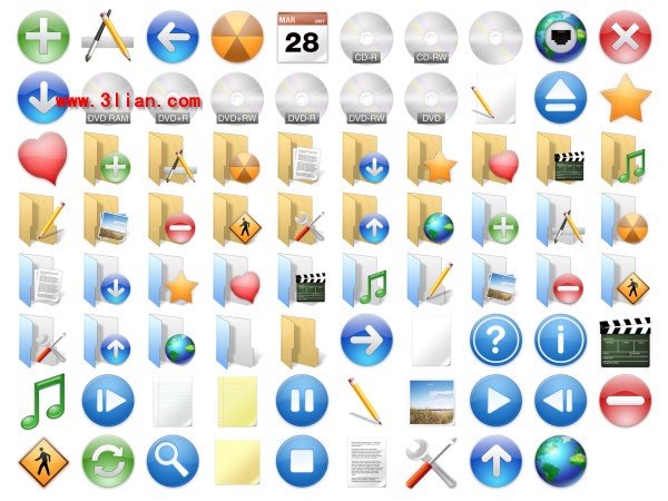 Vista System Desktop Icons