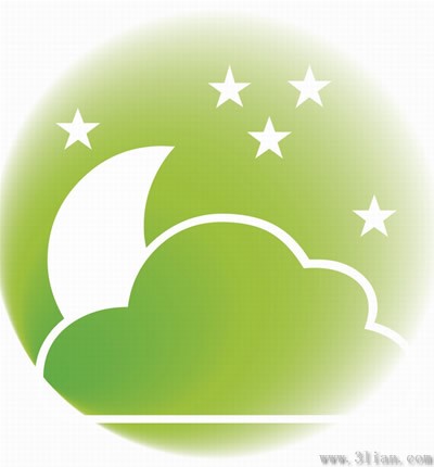 Weather Light Green Icon