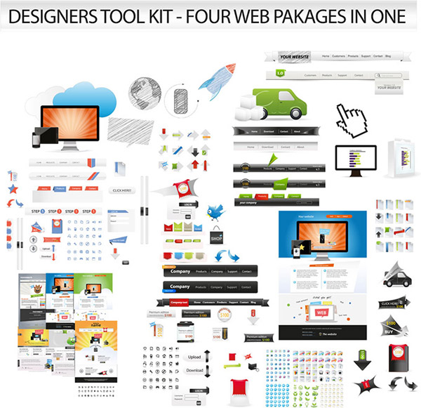 Web-Design-Elemente