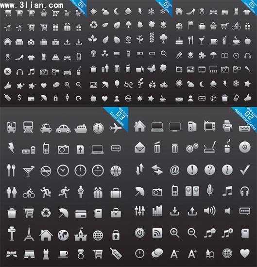 iconos de diseño web