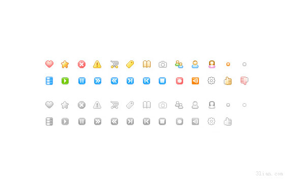 Web-Seite Icons png