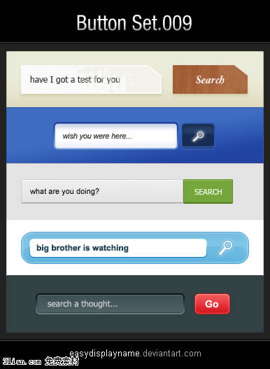 Web Search Toolbar Psd Material