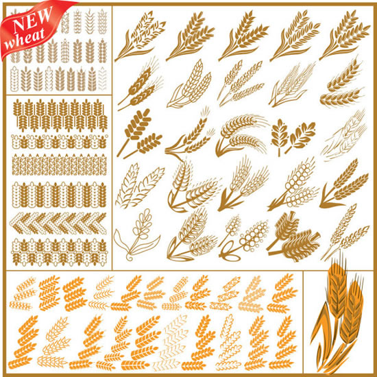 materiais de trigo trigo