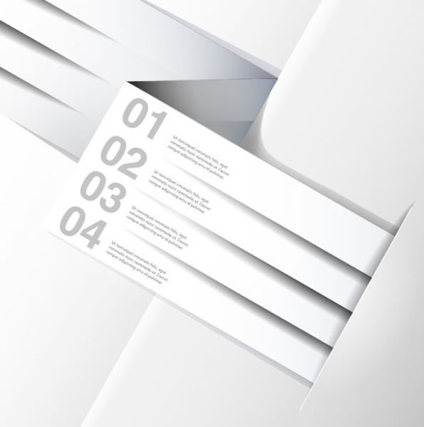 weiße minimalistische Business Dokumente Hintergrund