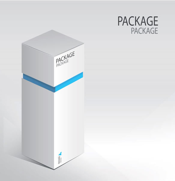 White Perfume Packaging Box