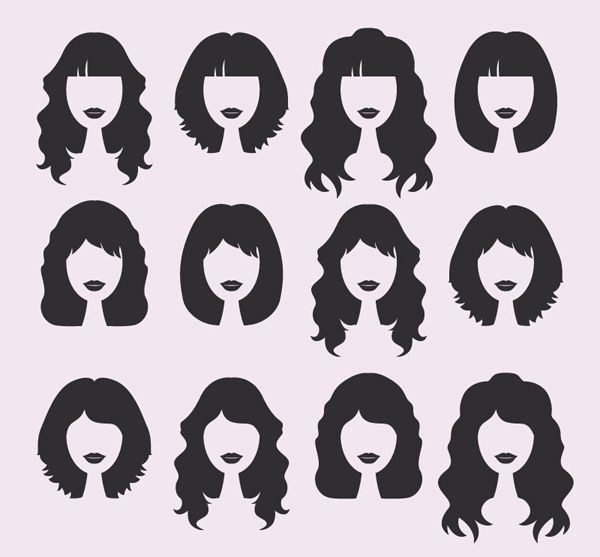 design de cabelo s mulheres