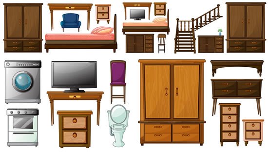 fournitures et meubles en bois