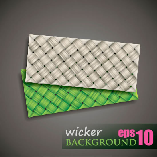 Woven Background Patterns Poster