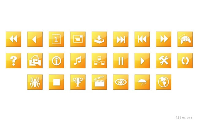 Żółte strony ikony gif