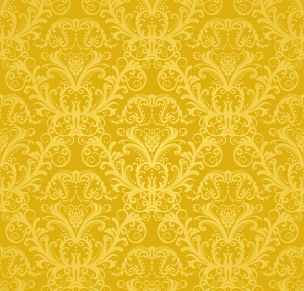 Yellow Shades Of Continuous Design And Decoration