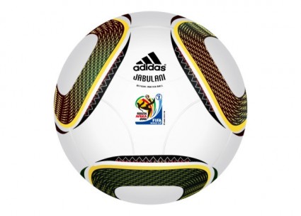 2010 world cup Sudáfrica especial bola vector