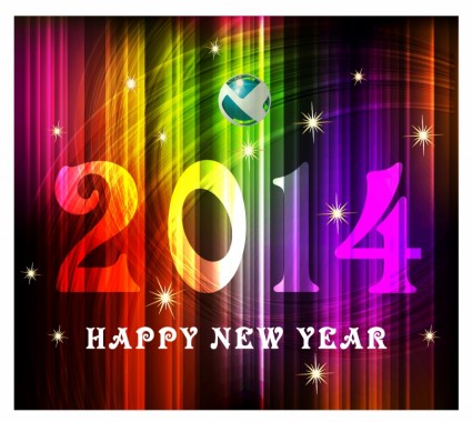 2014 đẹp năm mới Lễ kỷ niệm nền