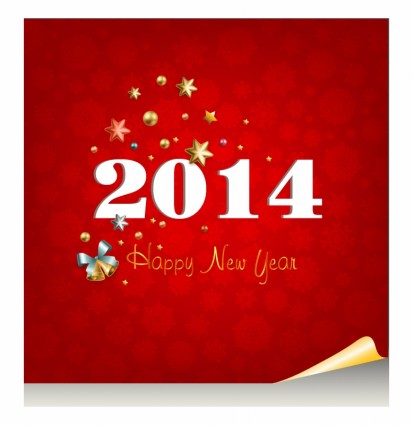 cumprimentos de ano novo de 2014