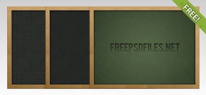 3 Free Blackboard Psd Models