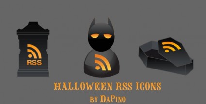 3 icone rss di halloween