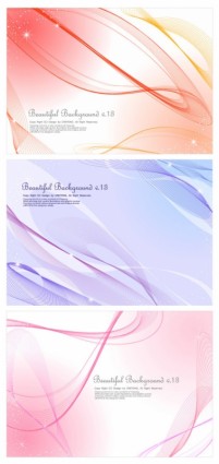 3 lignes abstract background vector