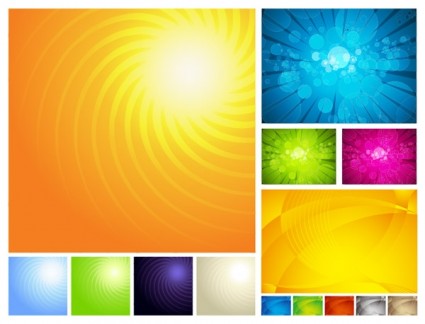 3 Sets Of Symphony Of The Background Vector