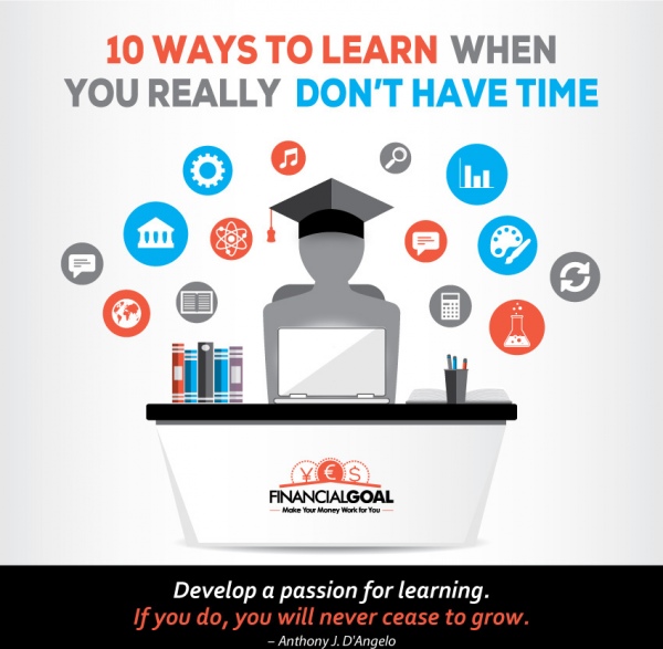 10 maneiras de aprender quando você não tem tempo