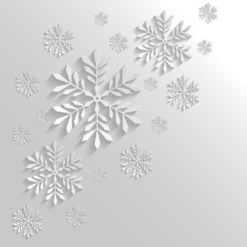 2014 Frohe Weihnachten Schneeflocke Hintergrund-Grafiken
