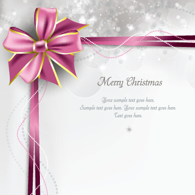 2015 메리 크리스마스 인사말 카드 벡터 활