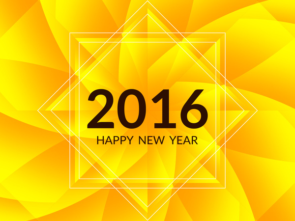سنة جديدة سعيدة في عام 2016